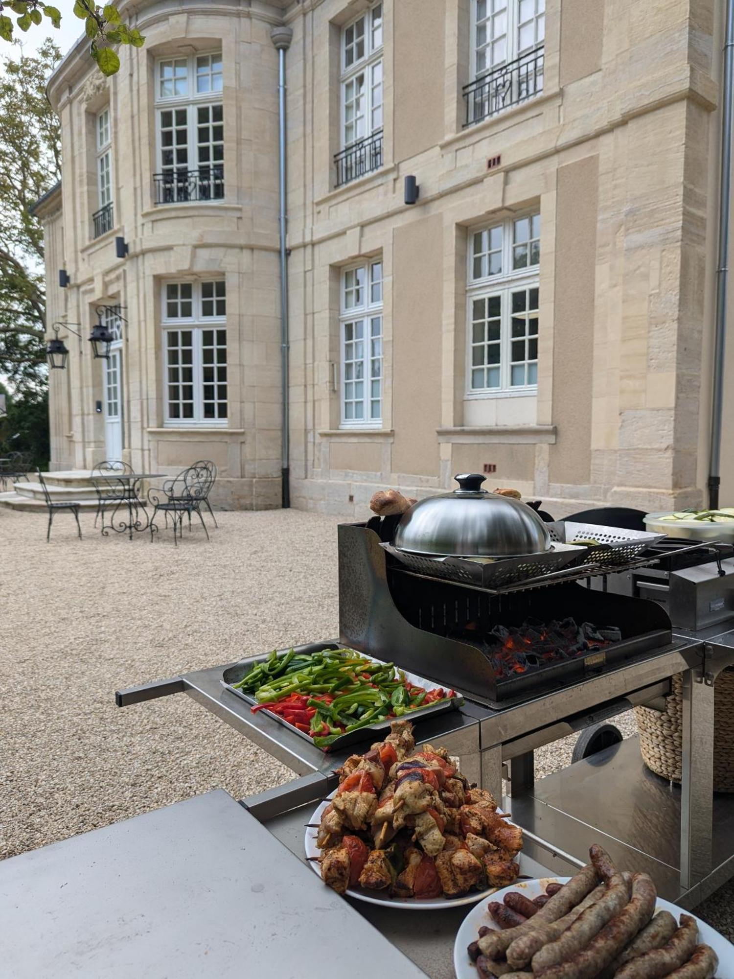Hotel 4 Etoiles Chateau - Domaine De Coeurmandie Beny-sur-Mer Esterno foto